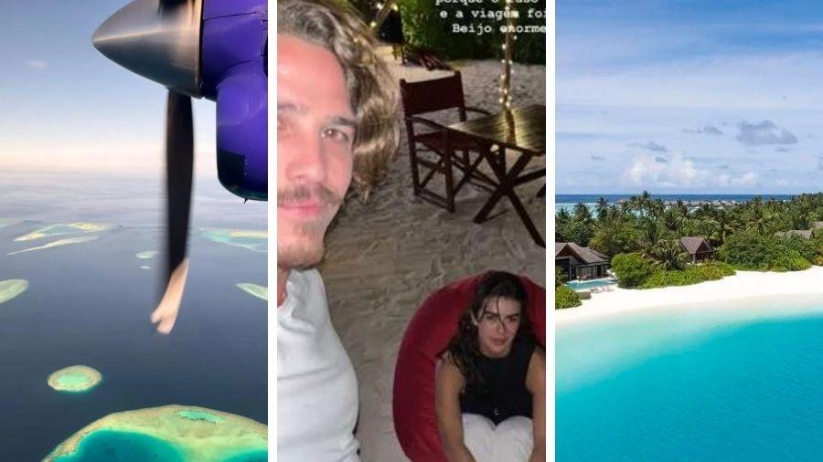 Rômulo Arantes Neto e Mari Saad se hospedam em resort nas Maldivas  - Reprodução/Instagram