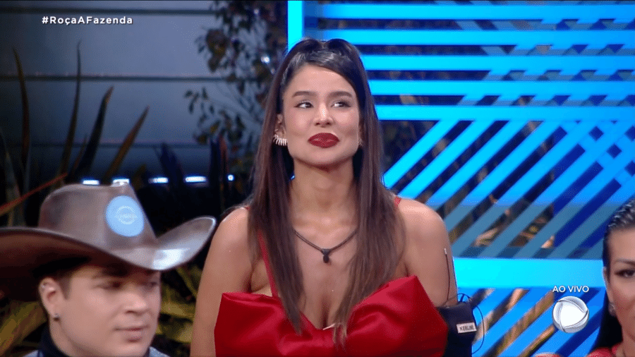 A Fazenda 2022: Kerline Cardoso em noite de roça - Reprodução/Playplus