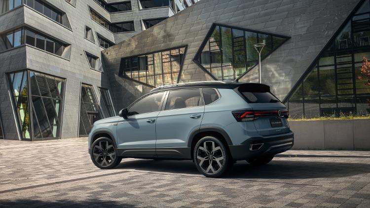 Volkswagen Taos 2026 traz duas novas opções de cor: Azul Pacífico e Cinza Glacial (foto)