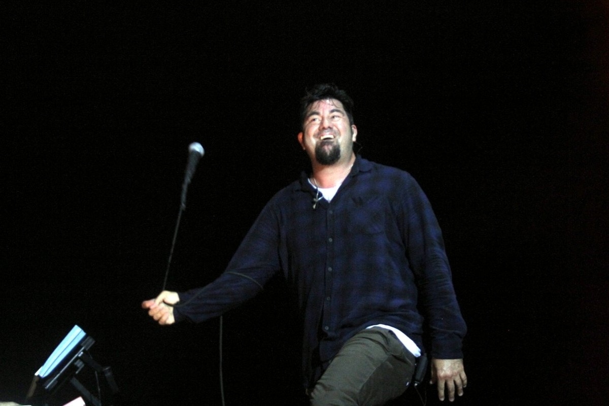 24.set.2015 - O Deftones fecha as apresentações no palco sunset no quarto dia do Rock in Rio 2015 - Marcos Ferreira/Photo Rio News