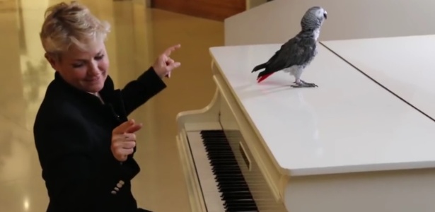 Xuxa em seu piano de cauda no primeiro vídeo do Canal X, sua nova empreitada na web - Reprodução/YouTube/Canal X - Reprodução/YouTube/Canal X