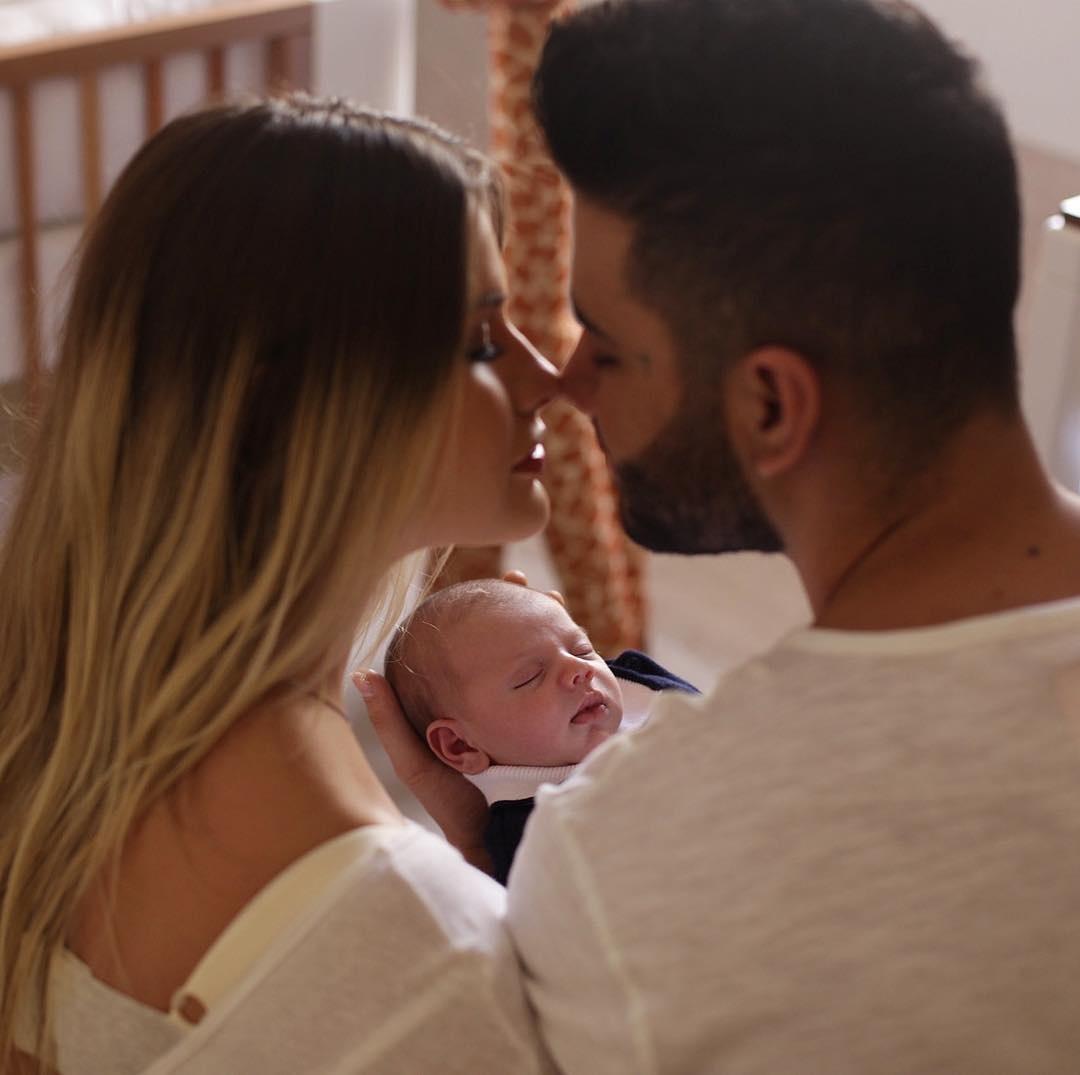 Andressa Suita e Gusttavo Lima com o filho, Gabriel - Reprodução/Instagram