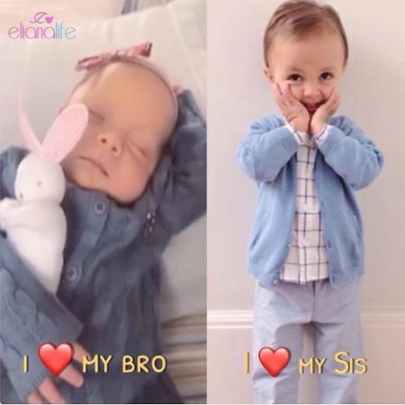 Manuela e Arthur, filhos de Eliana - Reprodução/Instagram