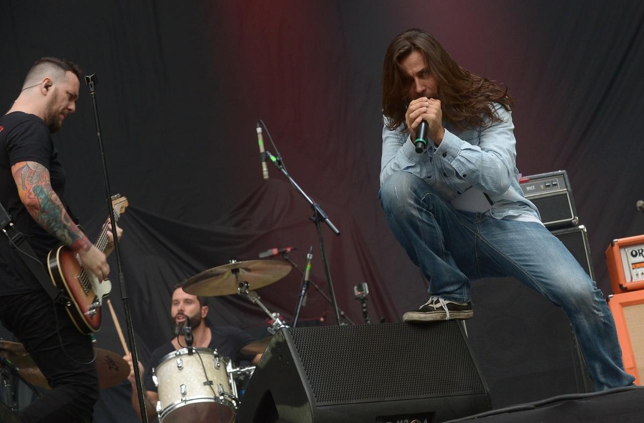 Foo Fighters, Queens of The Stone Age e Ego Kill Talent fazem show em São Paulo - Francisco Cepeda/AgNews