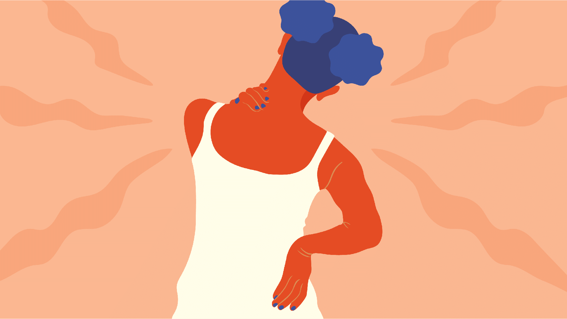 Ilustração para reportagem de VivaBem sobre os sinais da ansiedade - Camila Rosa/VivaBem