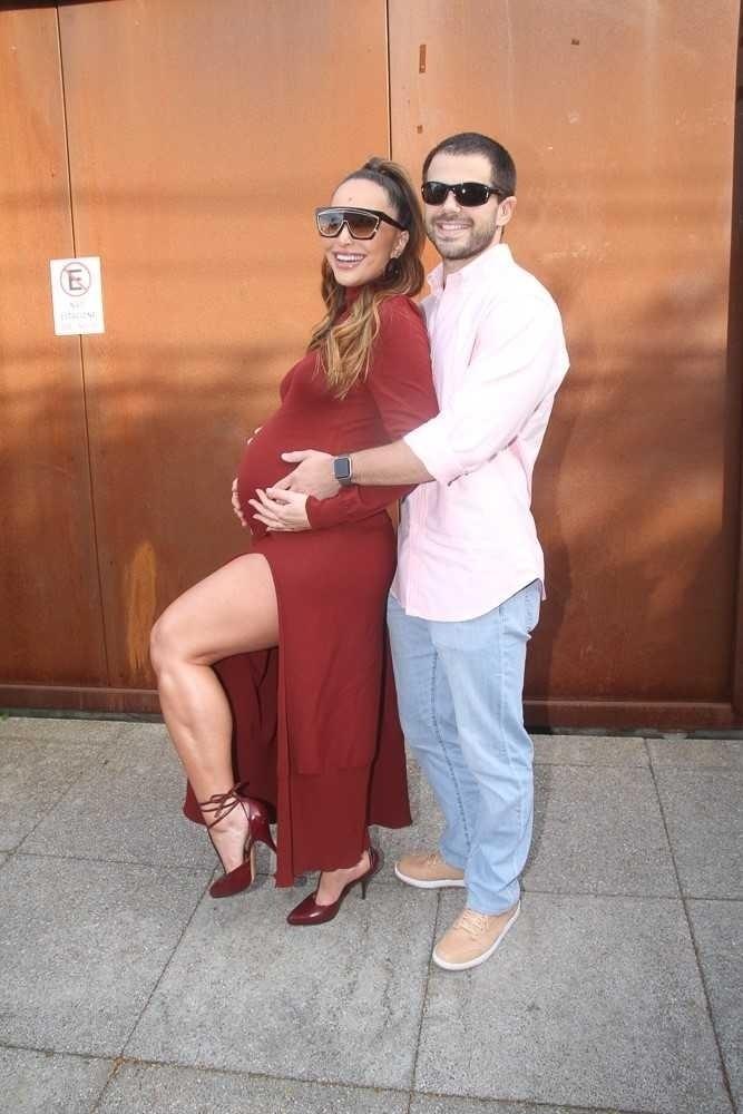 Sabrina Sato e Duda Nagle posam juntos no chá de bebê para a filha - Amauri Nehn/Brazil News