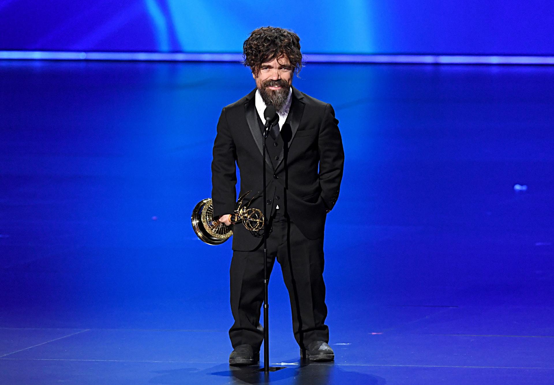 Peter Dinklage, ator de Game of Thrones, levou Emmy de melhor ator coadjuvante em série dramática - Jeff Kravitz/FilmMagic