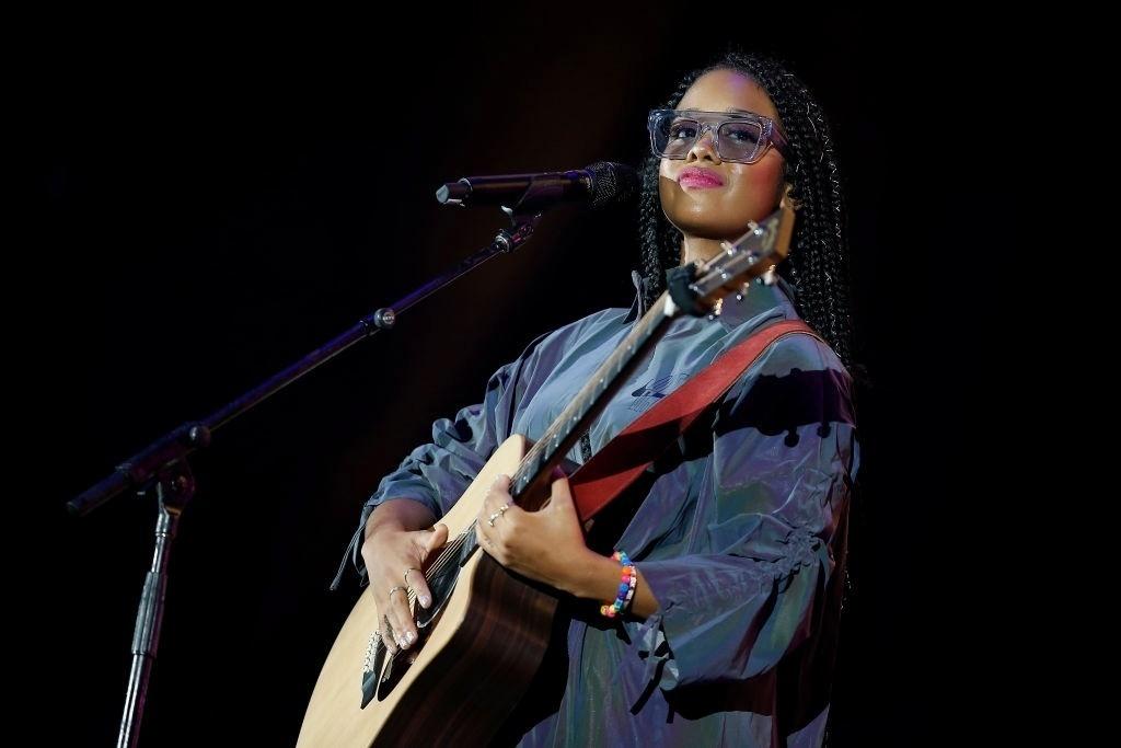 A cantora Gabriella Wilson, conhecida como H.E.R, no Rock in Rio 2019 - WAGNER MEIER/GETTYIMAGES