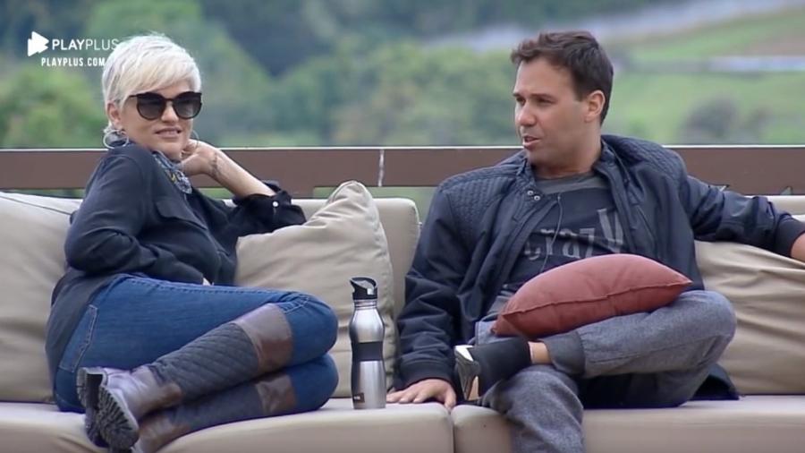 Andréa e Viny conversam sobre roça da semana - Reprodução/PlayPlus