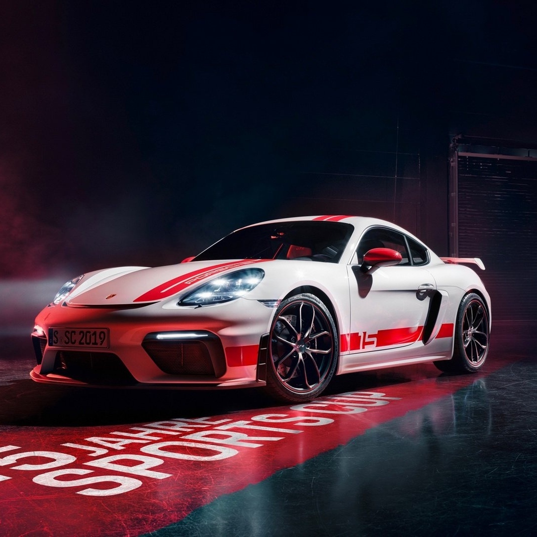 Porsche 718 Cayman GT4 1718限定 sports cup Porsche lança versão limitada do 718 Cayman GT4 na Alemanha