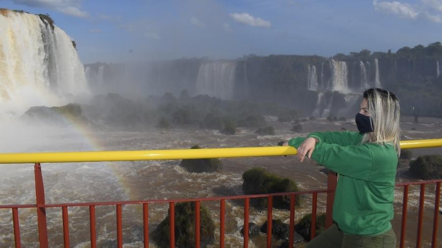 Cataratas do Iguaçu já estão abertas para os turistas - Nilton - Cataratas do Iguaçu