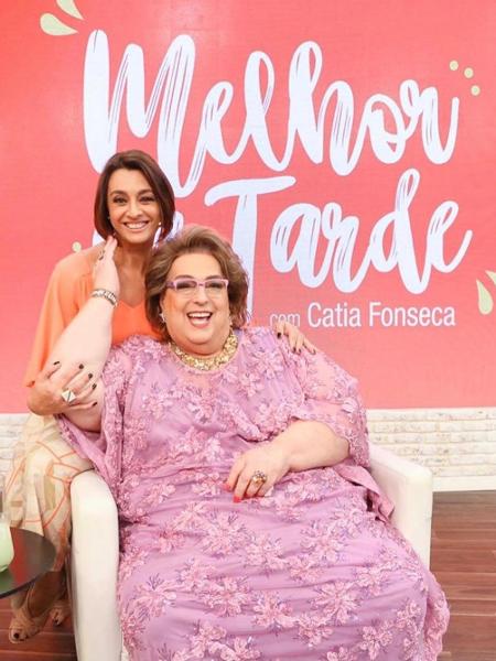 Catia Fonseca fez convite para Mamma Bruschetta no "Melhor da Tarde" - Reprodução/Instagram @catiafonseca