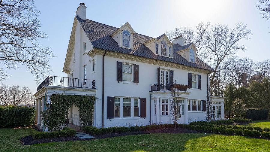 A casa de infância de Taylor Swift em Reading, na Pensilvânia: cantora viveu no endereço por três anos - Reprodução/The Eric Miller Team