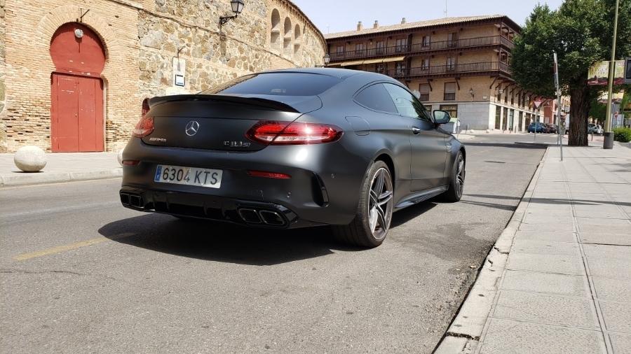 C 63 AMG Coupé em Toledo, na Espanha - Rafaela Borges/UOL