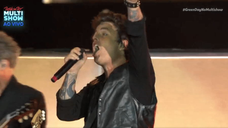 Billie Joe: apresentação do Green Day no Rock in Rio gera brincadeiras - Reprodução/Multishow