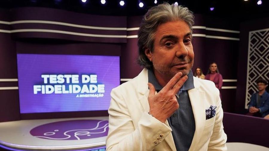 João Kléber: uma das estrelas da Rede TV! desde a estreia da emissora em 1999