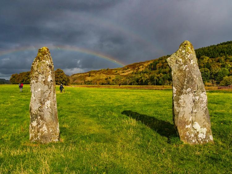 Nether Largie, em Kilmartin Glen, na Escócia