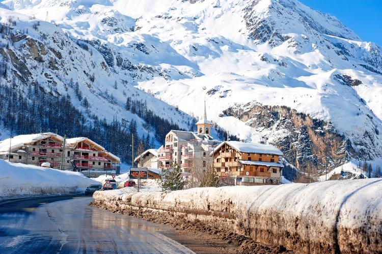 Tignes, na França