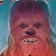 Capa do 1ª revista em quadrinhos do Chewbacca, que será lançada em outubro - Reprodução