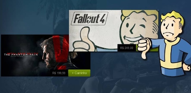 Não é erro: Em pré-venda no Steam desde junho, "Fallout 4" sai por salgados R$ 249 - Reprodução