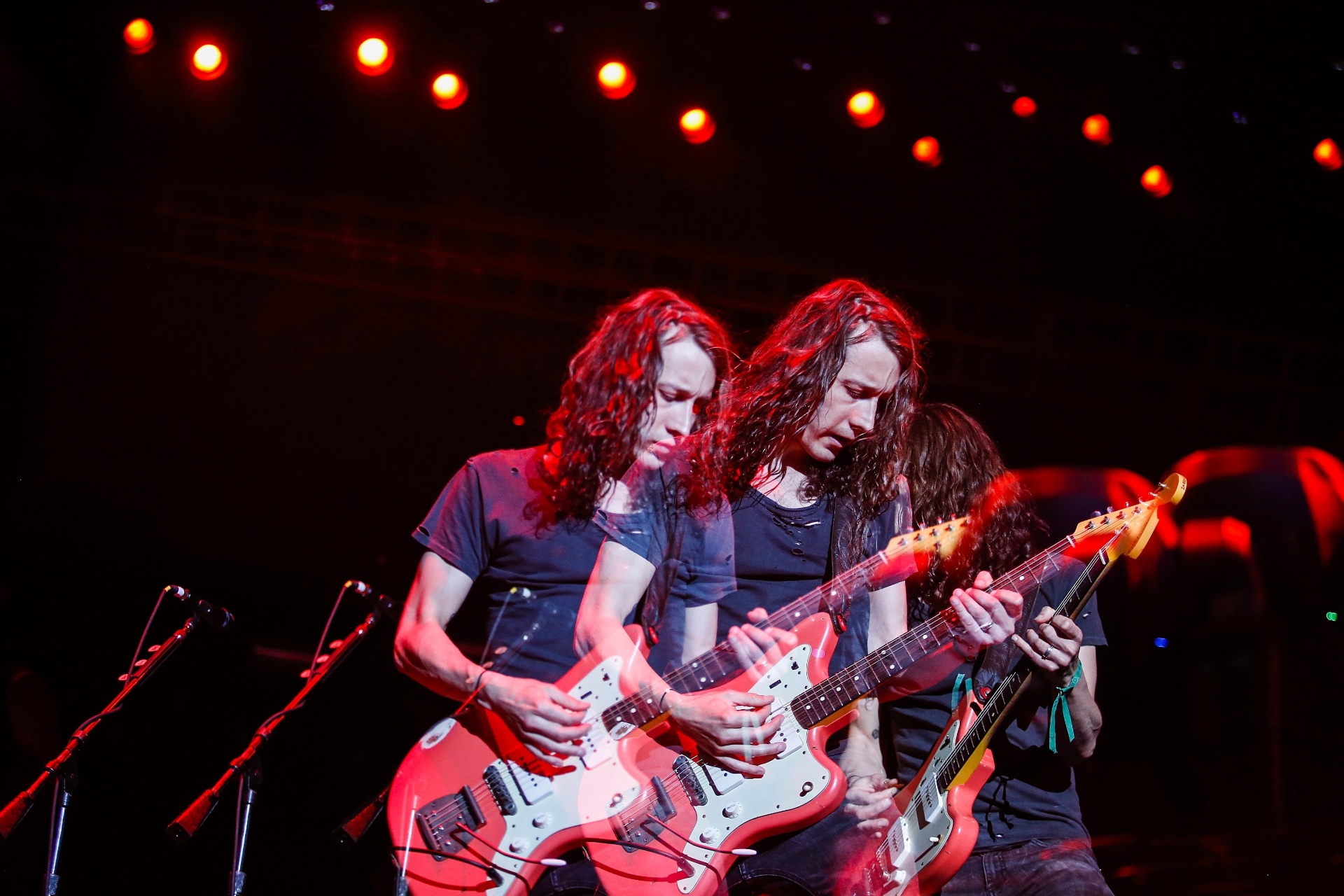 17.mar.2016 - Banda norte americana Dashboard Confessional se apresenta no Allianz Parque, em São Paulo, como numero de abertura para o Maroon 5 - Lucas Lima/UOL