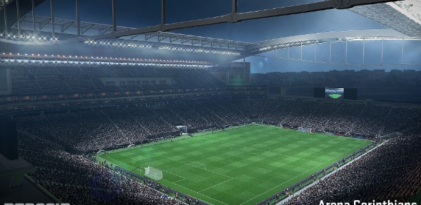 Arena Corinthians no Pro Evolution Soccer: acordo de exclusividade - Divulgação