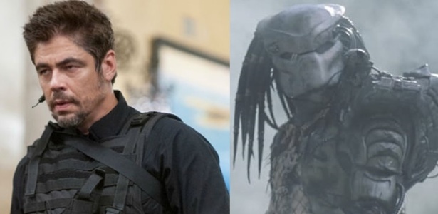 O ator porto-riquenho Benicio del Toro, que está próximo de ser o novo Predador - Reprodução/Montagem