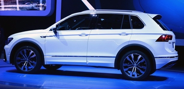 Nova geração do Tiguan pode ter sete lugares em configuração para os EUA e China - Eric Piermont/AFP - Eric Piermont/AFP