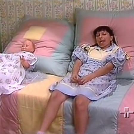 Iara Jamra interpreta Nina em "Rá-Tim-Bum" (1990), programa infantil da TV Cultura - Reprodução/TV Cultura - Reprodução/TV Cultura
