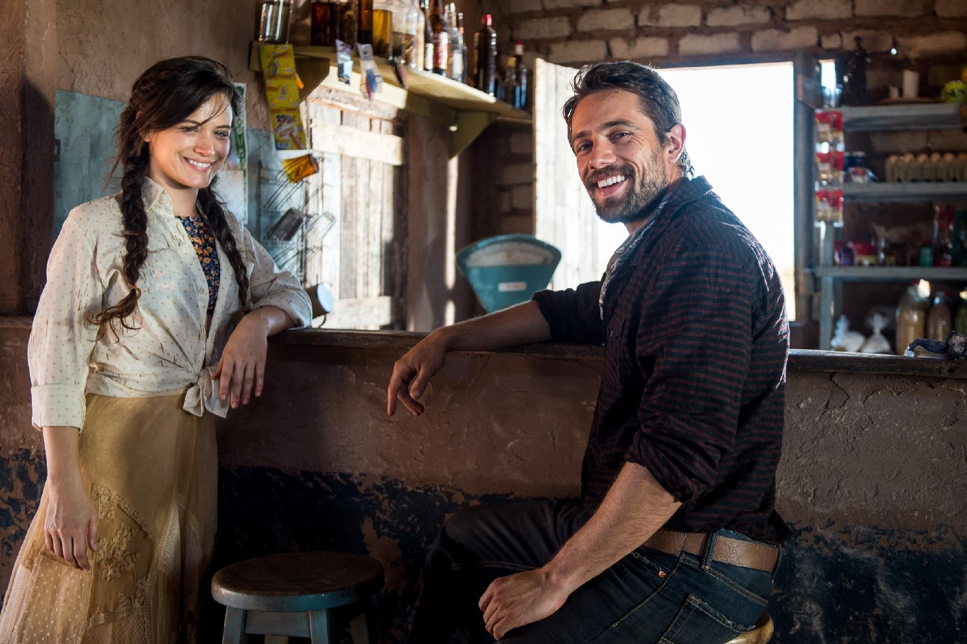 A ideia era transparecer simplicidade e romantismo também em suas roupas - Divulgação/TV Globo