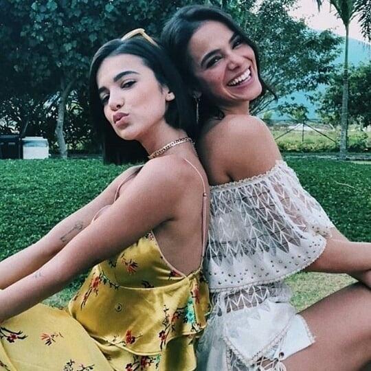 Bruna Marquezine e Manu Gavassi - Reprodução/Instagram/withyoubrunam