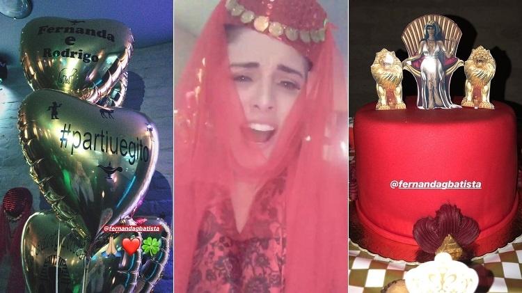 Fernanda Batista faz festa de despedida do Balé do Faustão - Montagem/UOL/Reprodução/Instagram/fernandagbatista - Montagem/UOL/Reprodução/Instagram/fernandagbatista