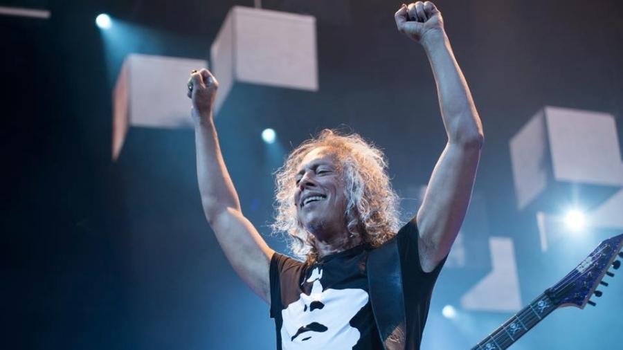 Kirk Hammett, guitarrista do Metallica - Reprodução/Facebook/kirkHammett