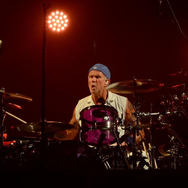 Bateirista Chad Smith, do Red Hot Chili Peppers