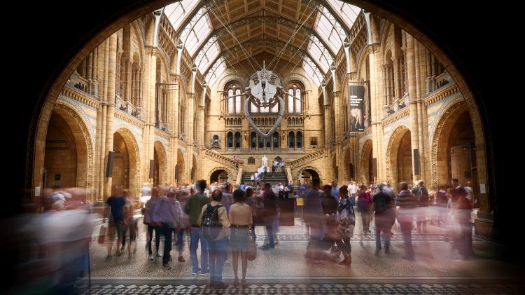 Museu de História Natural, em Londres:capital britânica é exemplo de mapeamento cultural