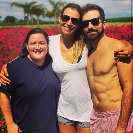 Ju Amaral, Mônica Martelli e Thales Bretas - Reprodução / Instagram