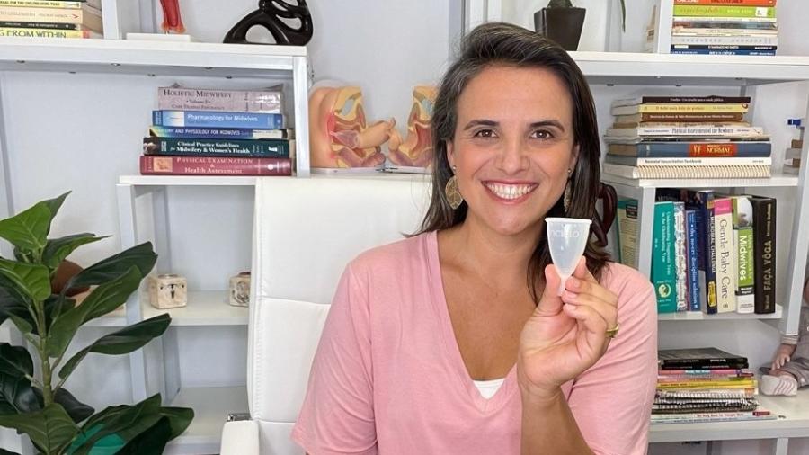 Mariana Betioli, fundadora e CEO da Inciclo, marca pioneira de coletor menstrual - Divulgação