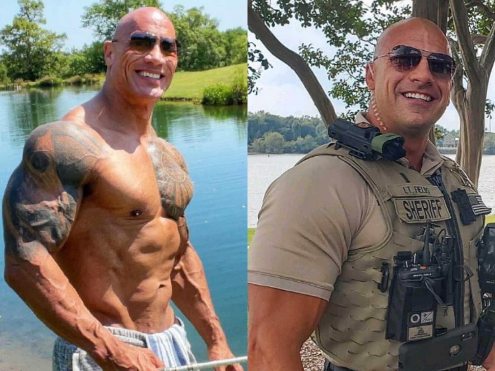 Dwayne Johnson e The Rock fazem aniversário no mesmo dia! Ambos nasceram em  2 de maio de 1972. IMPOSSÍVEL. - iFunny Brazil