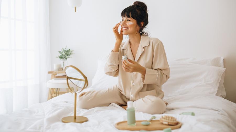 Ritual noturno de skincare Ritual noturno de skincare