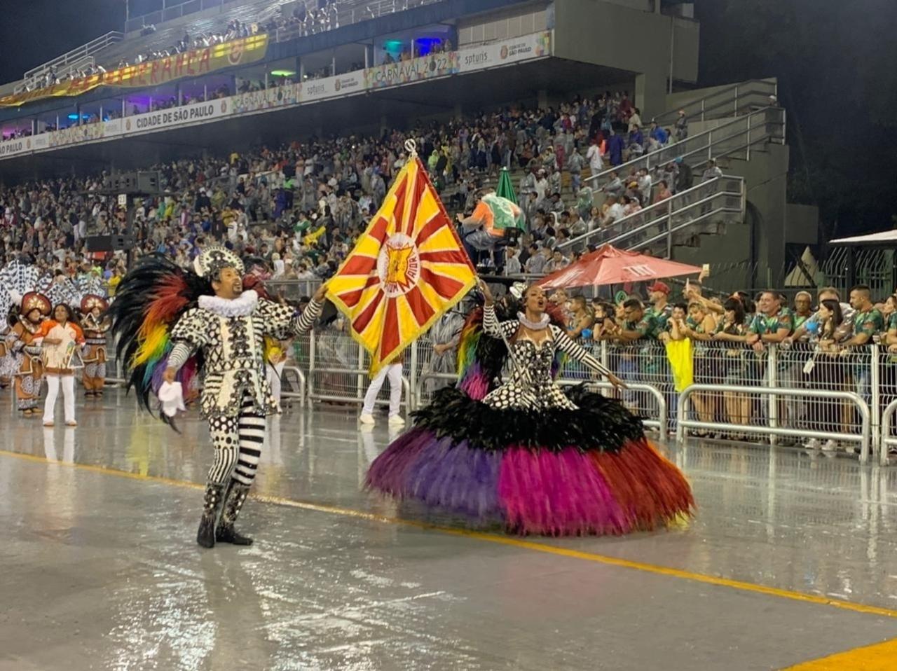 Desfile da Tom Maior, quarta colocada no Grupo Especial - Bruno Laurato/Colaboração para o UOL