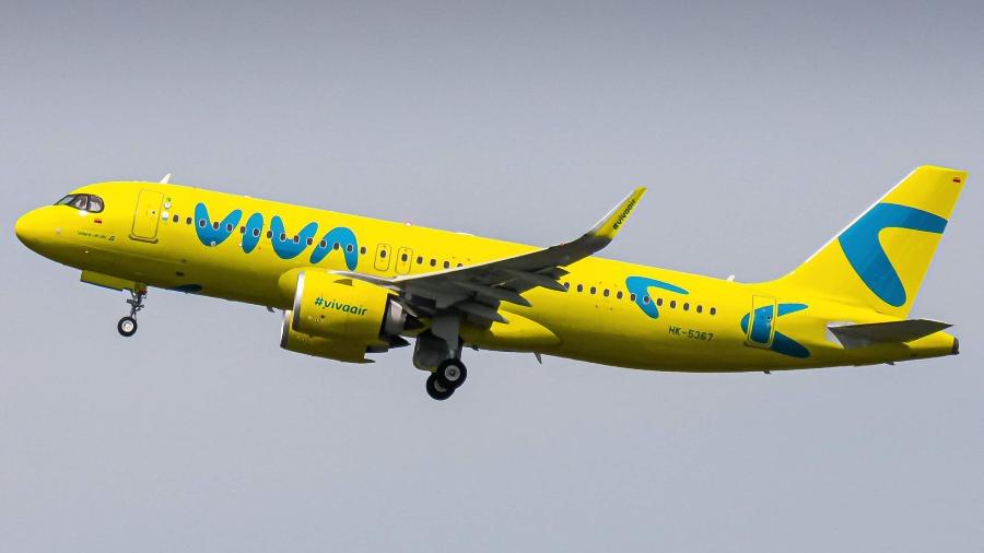 Viva Air, a colombiana de baixo custo inicia suas operações no fim de junho em São Paulo - Reprodução/Twitter