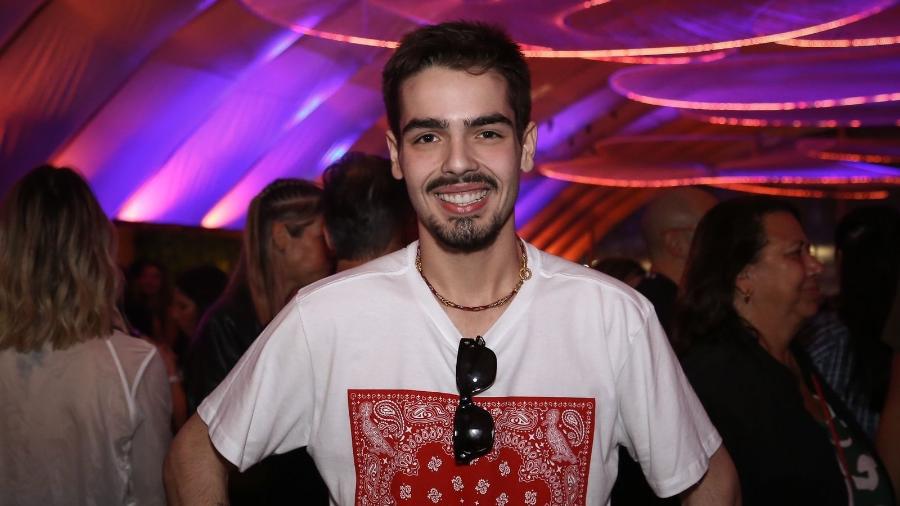 João Guilherme, filho de Faustão, marca presença no sexto dia de Rock in Rio  - André Horta/Brazil News