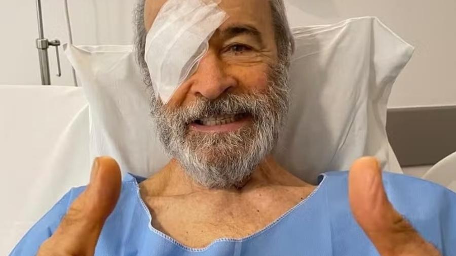 Osmar Prado conta a fãs que passou por cirurgia de catarata - Reprodução/Instagram