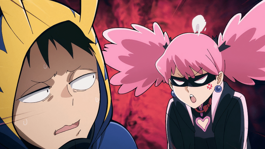 The Crawler e Pop Step do anime 'My Hero Academia: Vigilantes' The Crawler e Pop Step do anime 'My Hero Academia: Vigilantes'