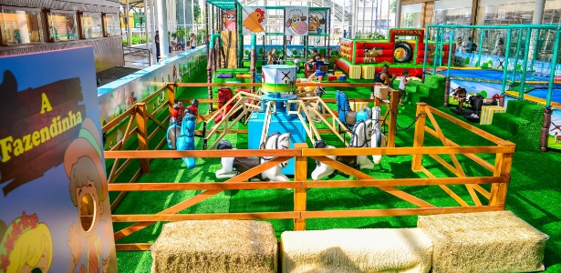 Parque inspirado na fazenda tem mais de dez brinquedos voltados para crianças de um a 12 anos - Divulgação/Priscilla Fiedler