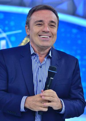 O apresentador Gugu Liberato  - Antonio Chahestian/Record - Antonio Chahestian/Record