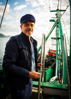 Jean Pierre Noher como o capitão Patrick em "Sol Nascente" - João Miguel Junior/Divulgação/TV Globo - João Miguel Junior/Divulgação/TV Globo