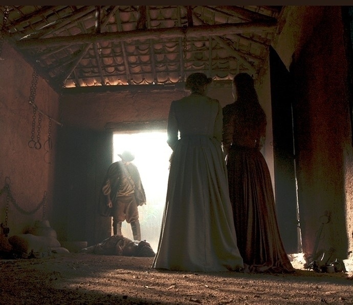 liberdade liberdade língua cortada - Reprodução/GShow