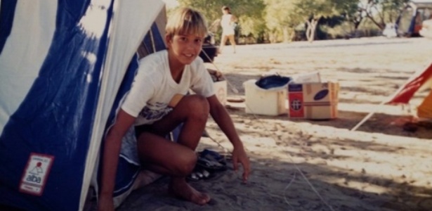 Vladimir Brichta na adolecência - Arquivo pessoal - Arquivo pessoal