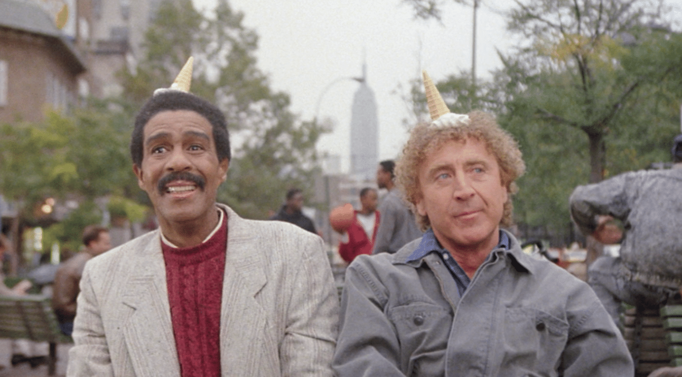 Richard Pryor e Gene Wilder em cena de "Cegos, Surdos e Loucos" (1989) - Divulgação